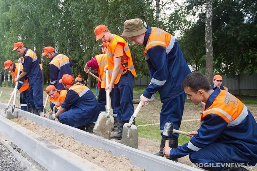 Бойцами студотрядов в Могилевской области стали почти 3 тыс. человек