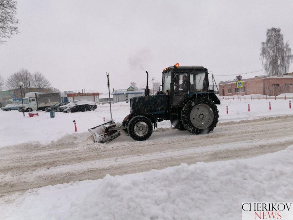 РайЦГЭ просит чериковлян помочь жилкоммунхозу в уборке снега