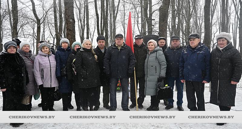    Митинг-реквием в память 36-летия вывода советских войск из Афганистана  прошел в Черикове