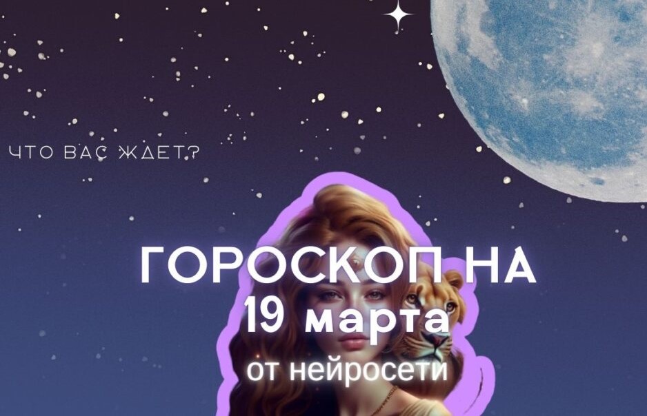 Гороскоп на 19 марта от ИИ. Близнецам лучше избегать суеты, Весам стоит набраться терпения